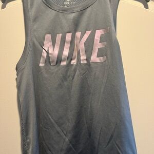 Nike Gray Dri-FIT Running Tank